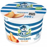 Творожок Простоквашино с персиком 1.9%, 200г
