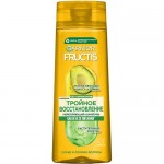Шампунь для волос Garnier Fructis тройное восстановление укрепляющий, 400мл Шампунь для волос Garnier Fructis тройное восстановление укрепляющий, 400мл
