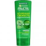 Бальзам-ополаскиватель Garnier Fructis Огуречная свежесть укрепляющий, 387мл Бальзам-ополаскиватель Garnier Fructis Огуречная свежесть укрепляющий, 387мл