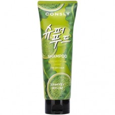 Шампунь Consly с экстрактами водорослей и зеленого чая матча для силы и блеска волос, 250мл в магазинах Перекресток