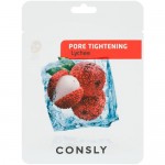Маска Consly сужающая поры тканевая с экстрактом личи, 20мл Маска Consly сужающая поры тканевая с экстрактом личи, 20мл