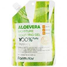 Гель Farmstay увлажняющий с экстрактом алоэ для лица и тела, 100мл в магазинах Перекресток