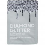 Маска-плёнка для лица Funky Fun с глиттером серебряная Маска-плёнка для лица Funky Fun с глиттером серебряная