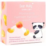 Патчи Dear Molly гидрогелевые для области вокруг глаз персик Патчи Dear Molly гидрогелевые для области вокруг глаз персик