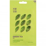 Маска Holika Holika pure essence mask sheet green tea тканевая для лица, 23мл Маска Holika Holika pure essence mask sheet green tea тканевая для лица, 23мл