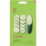 Маска Holika Holika pure essence mask sheet cucumber тканевая для лица, 23мл Маска Holika Holika pure essence mask sheet cucumber тканевая для лица, 23мл