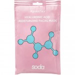 Маска Soda тканевая для лица увлажняющая с гиалуроновой кислотой, 28мл Маска Soda тканевая для лица увлажняющая с гиалуроновой кислотой, 28мл
