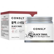 Крем Consly восстанавливающий с муцином черной улитки для лица, 70мл в магазинах Перекресток