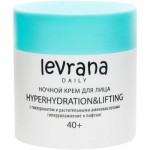 Крем Levrana Гиперувлажнение и Лифтинг ночной для лица, 50мл Крем Levrana Гиперувлажнение и Лифтинг ночной для лица, 50мл
