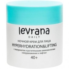 Крем Levrana Гиперувлажнение и Лифтинг ночной для лица, 50мл в магазинах Перекресток