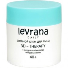 Крем Levrana 3D-Терапия дневной для лица увлажняющий с гиалуроновой кислотой, 50мл в магазинах Перекресток