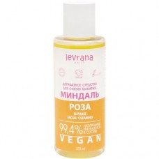 Средство Levrana Миндаль и роза для снятия макияжа двухфазное, 150мл в магазинах Перекресток