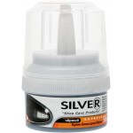 Крем-блеск для обуви Silver густой чёрный, 50мл Крем-блеск для обуви Silver густой чёрный, 50мл
