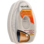 Губка-блеск для обуви Silver Premium с дозатором нейтральная, 6г