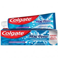 Зубная паста Colgate Макс Фреш Взрывная мята с освежающими кристаллами для защиты от кариеса, 100мл в магазинах Перекресток