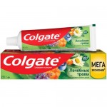 Зубная паста Colgate Лечебные травы с натуральными ингредиентами для здоровья зубов и десен, 150мл