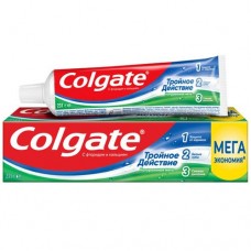 Зубная паста Colgate Тройное действие Натуральная мята для защиты от кариеса, 150мл в магазинах Перекресток