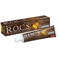 Зубная паста R.O.C.S. кофе-табак, 74г в магазинах Перекресток