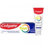 Зубная паста Colgate Total 12 Профессиональная Отбеливающая для защиты всей полости рта, 75мл Зубная паста Colgate Total 12 Профессиональная Отбеливающая для защиты всей полости рта, 75мл