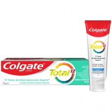 Зубная паста Colgate Total 12 Профессиональная Чистка гель для защиты всей полости рта, 75мл в магазинах Перекресток