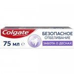 Зубная паста Colgate безопасное отбеливание забота о дёснах, 75мл Зубная паста Colgate безопасное отбеливание забота о дёснах, 75мл
