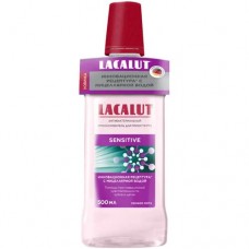 Ополаскиватель для полости рта Lacalut Сенситив антибактериальный, 500мл в магазинах Перекресток