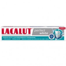 Зубная паста Lacalut Perfect white 75мл в магазинах Перекресток