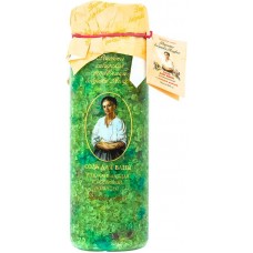 Соль для ванны Рецепты Бабушки Агафьи успокаивающая с сосновой живицей, 800г в магазинах Перекресток