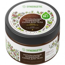 Скраб Synergetic для тела Тонус и Упругость Кофе и Зеленый Лайм кофейный, 300мл в магазинах Перекресток