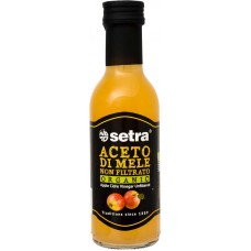 Уксус Setra яблочный натуральный органический нефильтрованный 4%, 250мл в магазинах Перекресток