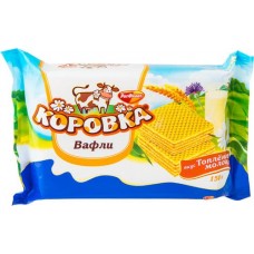Вафли Коровка Топлёное молоко, 150г в магазинах Перекресток