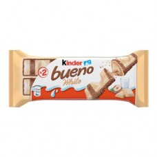 Вафельный батончик Kinder Bueno White, 39г в магазинах Перекресток