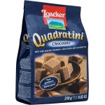 Вафли Loacker Quadratini шоколад, 250г