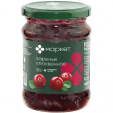 Варенье клюквенное Маркет, 325г в магазинах Перекресток