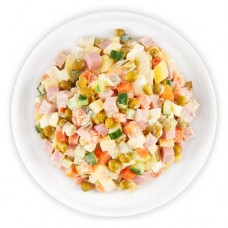 Салат Оливье с колбасой в магазинах Перекресток