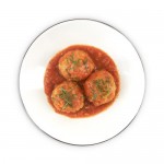 Тефтели тушеные в томатном соусе