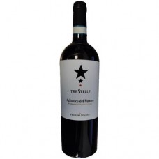 Вино Tre Stelle Aglianico del Vulture DOC полусухое 13.5%, 750мл в магазинах Перекресток
