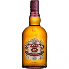Виски Chivas Regal шотландский купажированный 12 лет в подарочной упаковке, 750мл в магазинах Перекресток