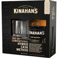 Виски Kinahans LL ирландский купажированный в наборе со стаканом, 700мл в магазинах Перекресток