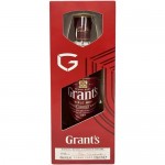 Виски Grant's Triple Wood купажированный шотландский 3 года выдержки в наборе со стаканом 40%, 780мл