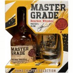 Виски Bourbon Maker's Grade зерновой в наборе со стаканом, 500мл
