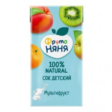 Сок ФрутоНяня мультифрукт, 500мл в магазинах Перекресток