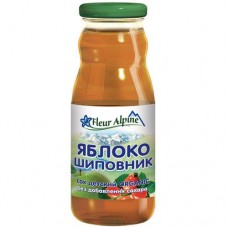 Сок детский Fleur Alpine Яблочно-шиповниковый, с 5 месяцев, 200мл в магазинах Перекресток