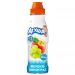 Напиток сокосодержащий Агуша Яблоко-Виноград, 300мл