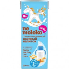 Напиток Nemoloko овсяный для детского питания, 200мл в магазинах Перекресток