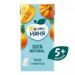 Нектар ФрутоНяня тыквенный с мякотью, 200мл