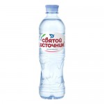 Вода Святой источник ключевая питьевая негазированная, 500мл