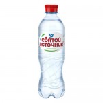 Вода Святой источник минеральная питьевая газированная, 500мл