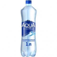 Вода Aqua Minerale питьевая газированная, 1л в магазинах Перекресток
