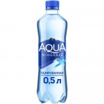 Вода Aqua Minerale обработанная питьевая газированная, 500мл